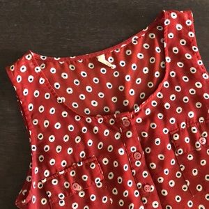 Polka dots in polka dots Blouse